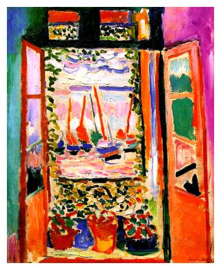HENRI MATISSE (1869-1954)
'The Open Window, Collioure', 1905 (oil on canvas)