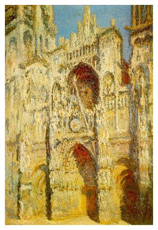 CLAUDE MONET (1840-1926) 'Rouen Cathedral in Full Sunlight', 1893-94 (oil on canvas)