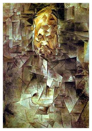 PABLO PICASSO (1881-1973) 'Ambroise Vollard 一个人名', 1915 (oil on canvas)